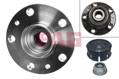 Juego de balero de rueda Schaeffler FAG 713 6308 70