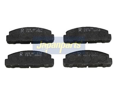 Juego de balatas de freno JAPANPARTS PA-604AF