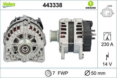 Alternador VALEO 443338