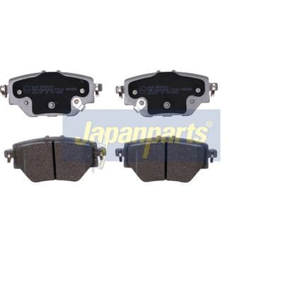 Juego de balatas de freno JAPANPARTS PP-0039AF