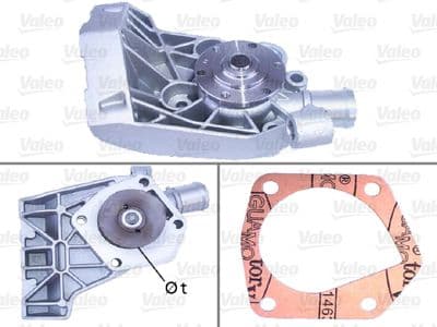 Bomba de agua, refrigeración del motor VALEO 506730