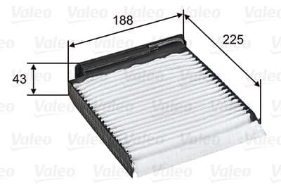 Filtro, aire del interior VALEO 698753