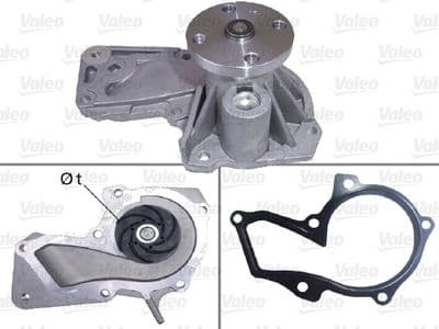 Bomba de agua, refrigeración del motor VALEO 506893