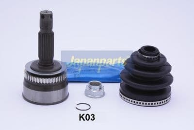 Juego de articulación, eje de transmisión JAPANPARTS GI-K03