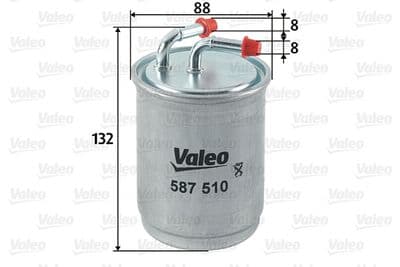 Filtro combustible VALEO 587510