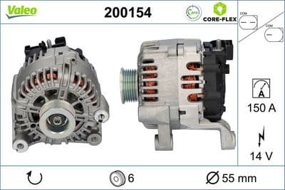 Alternador VALEO 200154
