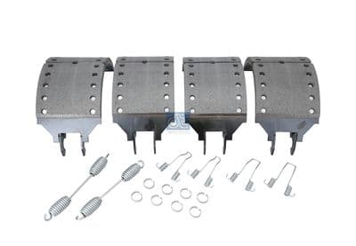 Juego de zapatas de frenos DT Spare Parts 10.13940