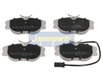 Juego de balatas de freno JAPANPARTS PA-0202AF