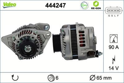 Alternador VALEO 444247