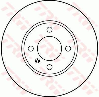 Disco de freno TRW DF1560