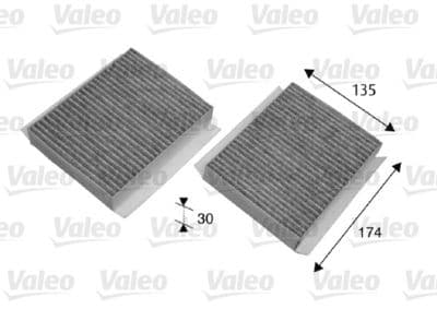 Filtro, aire del interior VALEO 698747