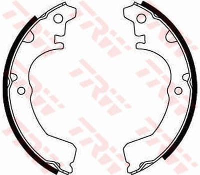 Juego de zapatas de frenos TRW GS8220
