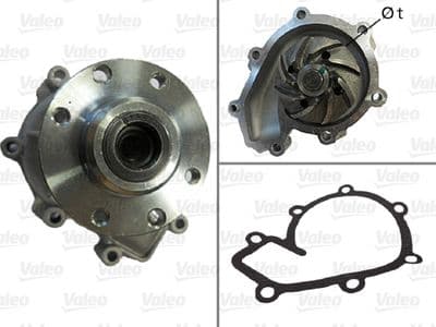 Bomba de agua, refrigeración del motor VALEO 506060