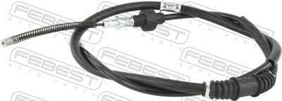 Cable de accionamiento, freno de estacionamiento FEBEST 04100-CSLH