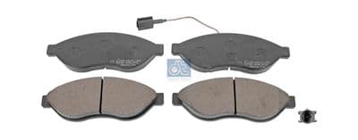 Juego de balatas de freno DT Spare Parts 12.93100