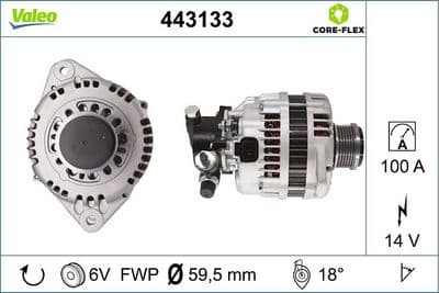 Alternador VALEO 443133