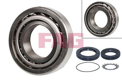 Juego de balero de rueda Schaeffler FAG 713 6157 00