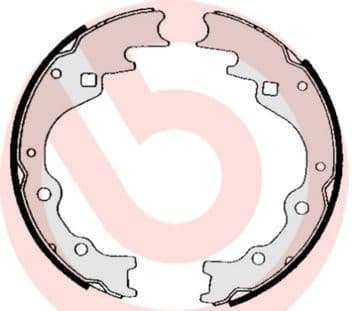 Juego de zapatas de frenos BREMBO S 49 514