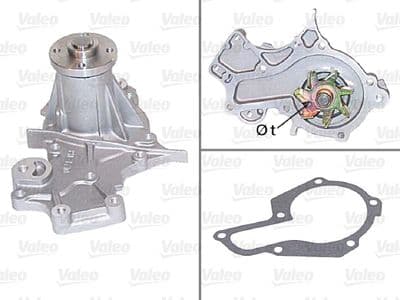 Bomba de agua, refrigeración del motor VALEO 506614