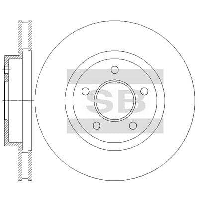 Disco de freno Hi-Q SD3098