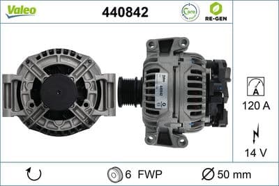 Alternador VALEO 440842