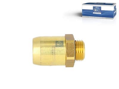Conector, Tubería de aire comprimido DT Spare Parts 1.26127