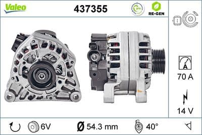 Alternador VALEO 437355