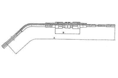Cable de accionamiento, freno de estacionamiento TEXTAR 44007600
