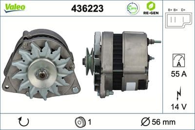 Alternador VALEO 436223