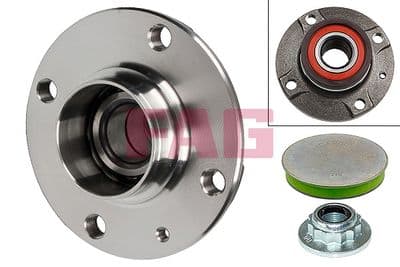 Juego de balero de rueda Schaeffler FAG 713 6109 40