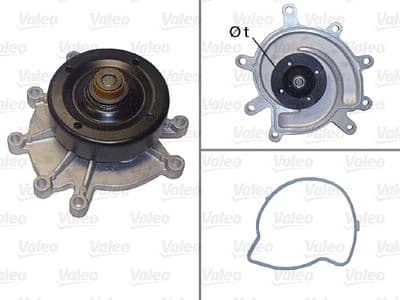 Bomba de agua, refrigeración del motor VALEO 506823