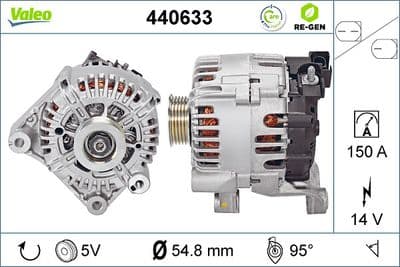 Alternador VALEO 440633