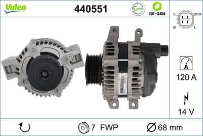 Alternador VALEO 440551