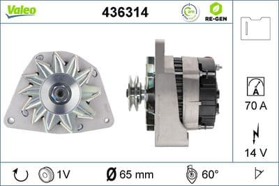 Alternador VALEO 436314