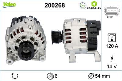 Alternador VALEO 200268