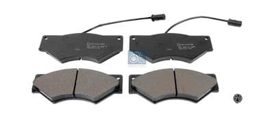 Juego de balatas de freno DT Spare Parts 7.92613