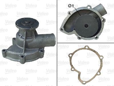 Bomba de agua, refrigeración del motor VALEO 506070