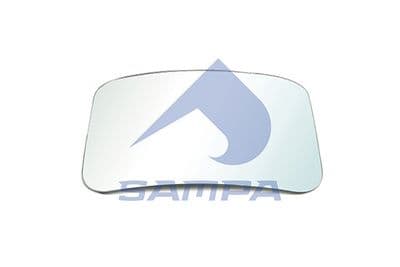 Cristal de espejo, espejo retrovisor exterior SAMPA 036.132