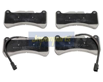 Juego de balatas de freno JAPANPARTS PA-0210AF