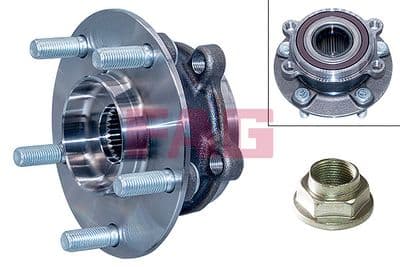 Juego de balero de rueda Schaeffler FAG 713 6159 50