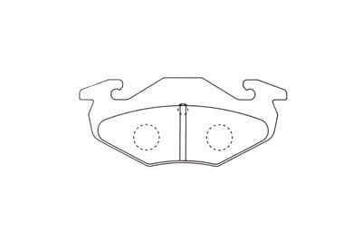 Juego de balatas de freno Kavo Parts KBP-8531