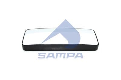 Cristal de espejo, espejo retrovisor exterior SAMPA 051.118