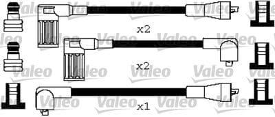 Juego de cables de encendido VALEO 346616