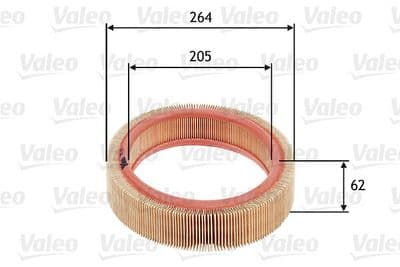 Filtro de aire VALEO 585607