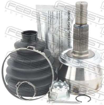 Juego de articulación, eje de transmisión FEBEST 0210-J32QR25