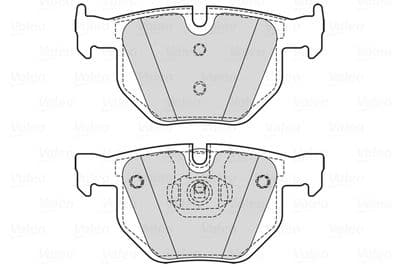 Juego de balatas de freno VALEO 601725