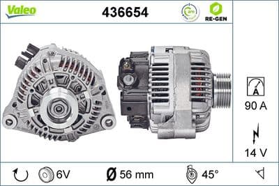 Alternador VALEO 436654