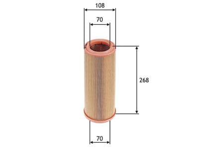 Filtro de aire VALEO 585631