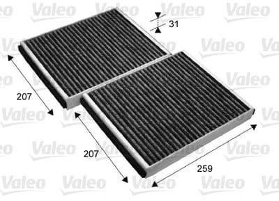 Filtro, aire del interior VALEO 715690