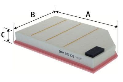 Filtro de aire VALEO 585276